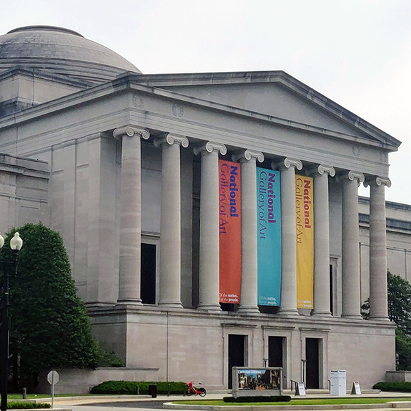 photo of the outside of the gallery